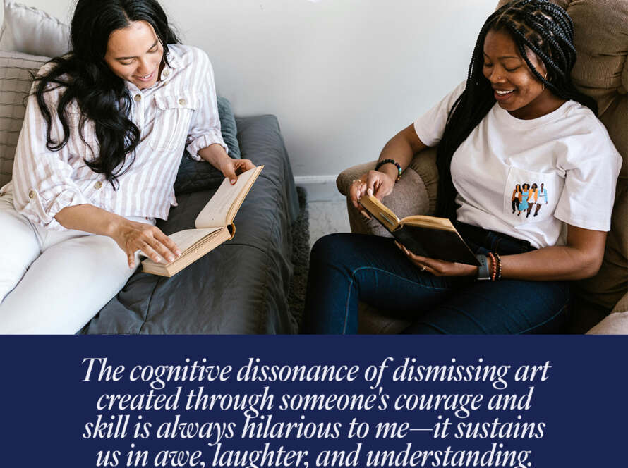 Women reading books from Lioness Communications